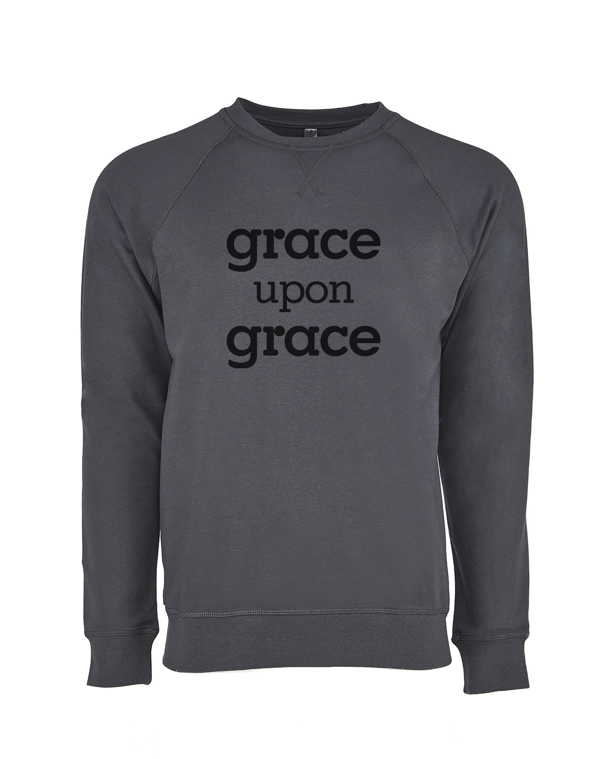 Grace Upon Grace French Terry Raglan Crew