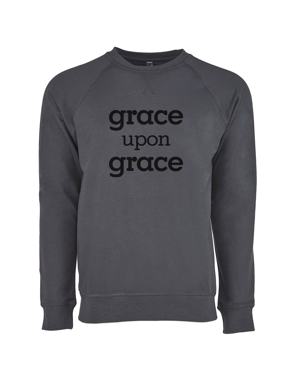 Grace Upon Grace French Terry Raglan Crew