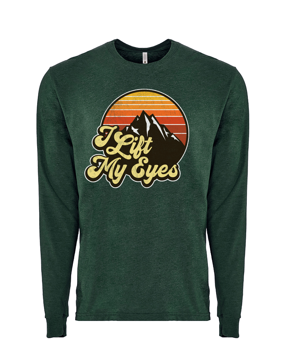 I Lift My Eyes - Sueded Long Sleeve